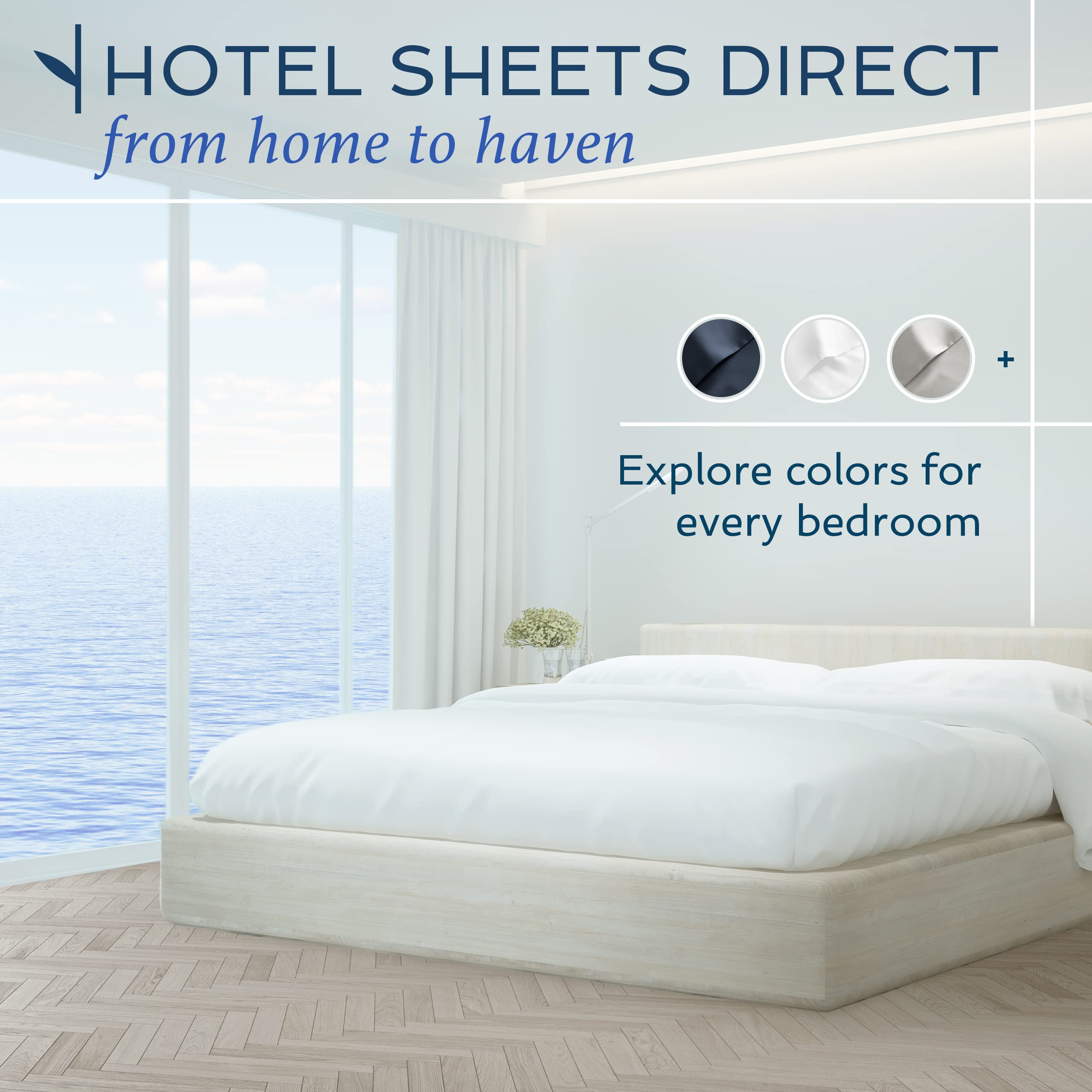 Hotel Sheets Direct OEKO-TEX label closeup assuring certified safe materials