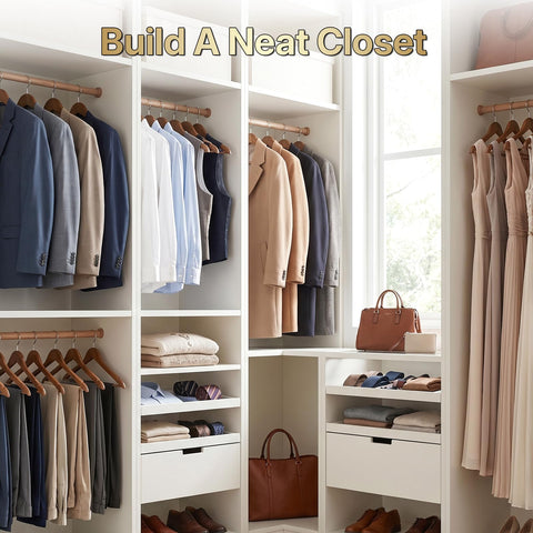 HOUSE DAY hangers supporting a suit and coat showing professional presentation