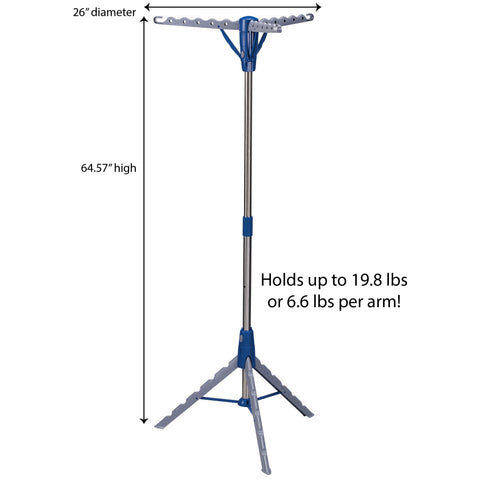 Household Essentials detailed close-up of arm and hanger slots illustrating secure hanging