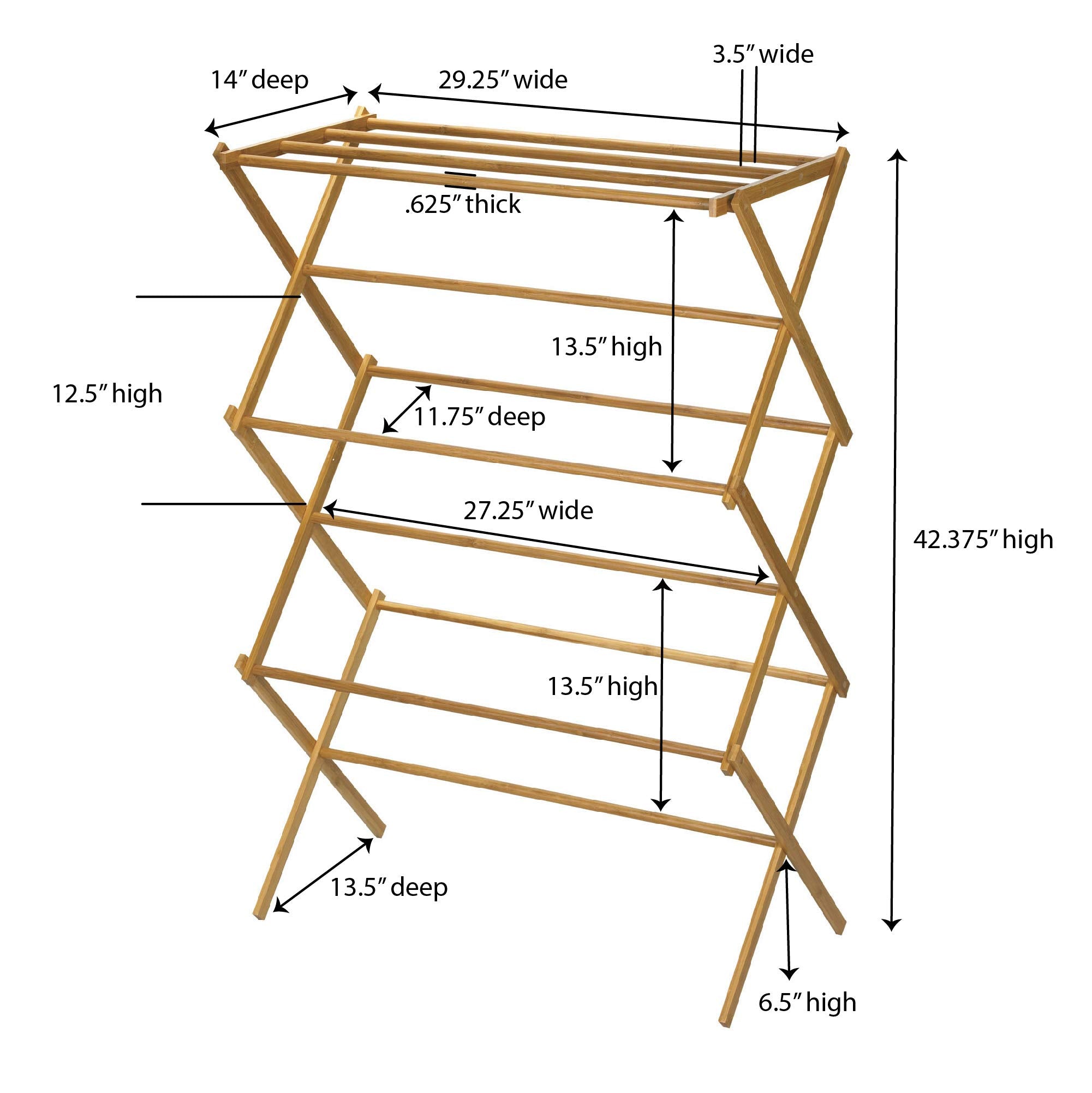 Household Essentials top flat shelf for sweaters providing gentle, even drying