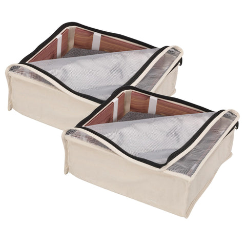 Household Essentials cedar planks integrated inside bag for natural fabric protection