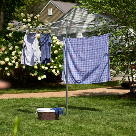 Household Essentials close-up of rotating top showing smooth access to clothes lines