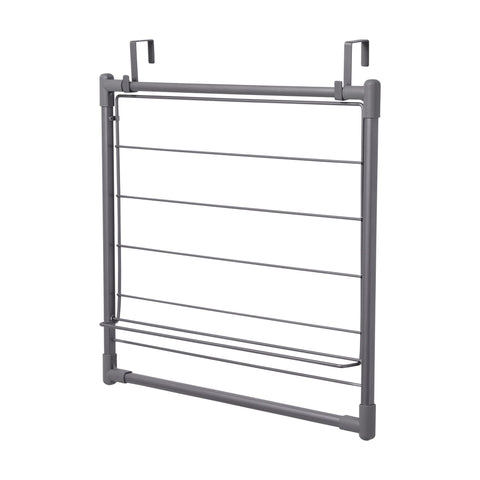 Household Essentials front view over-the-door drying rack showing compact design