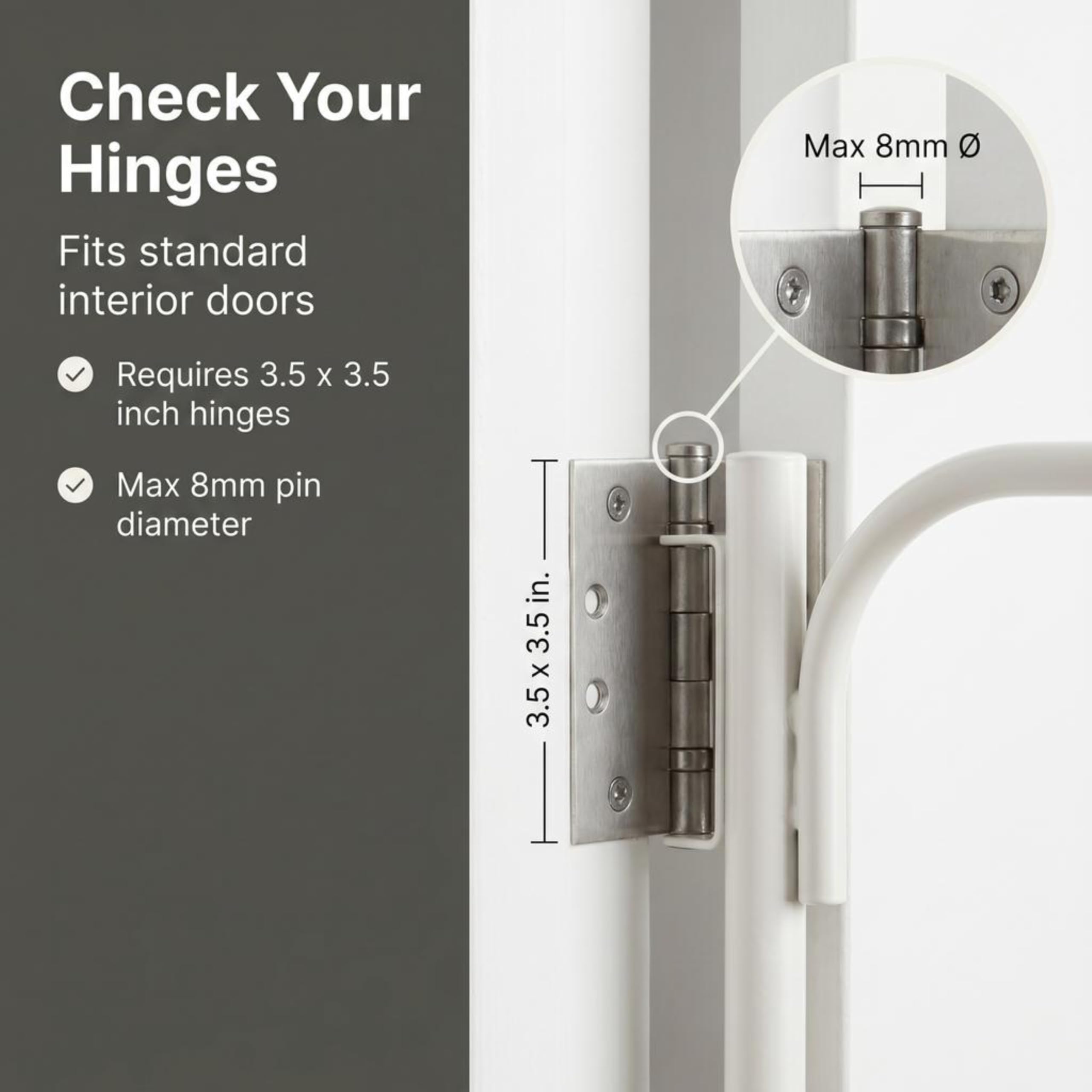 Household Essentials Hinge It mounted behind bathroom door with towels drying efficiently