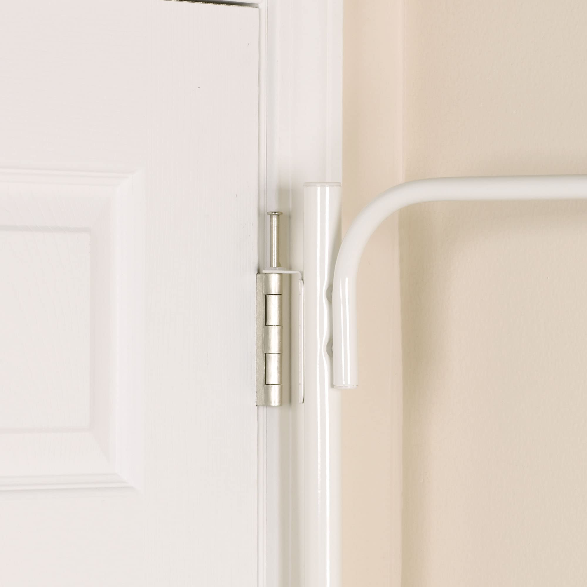 Household Essentials Hinge It next to full-size door showing slim 21-inch width footprint