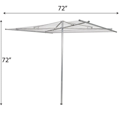 Household Essentials close-up of rotating steel top for easy access and convenient loading