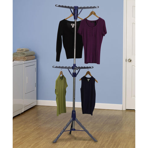 Household Essentials next to chair for scale showing 70–77.5 inch height