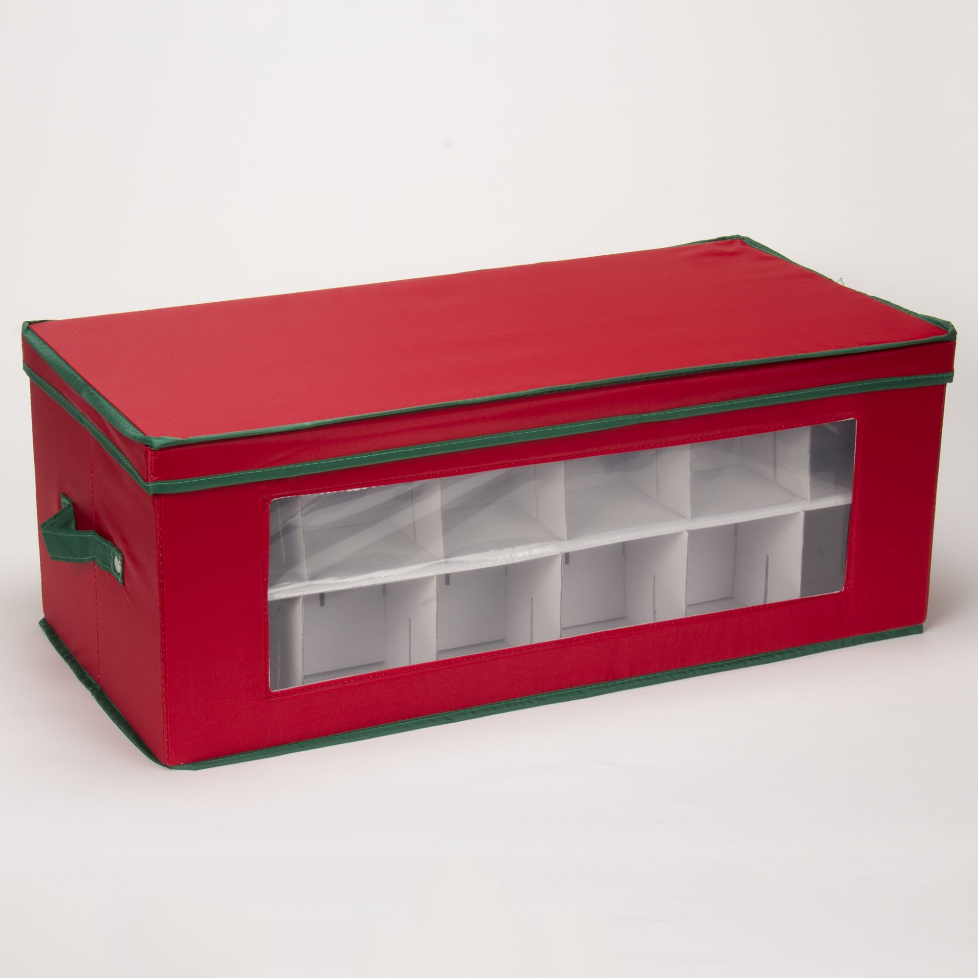 Household Essentials two boxes stacked neatly to maximize vertical storage space