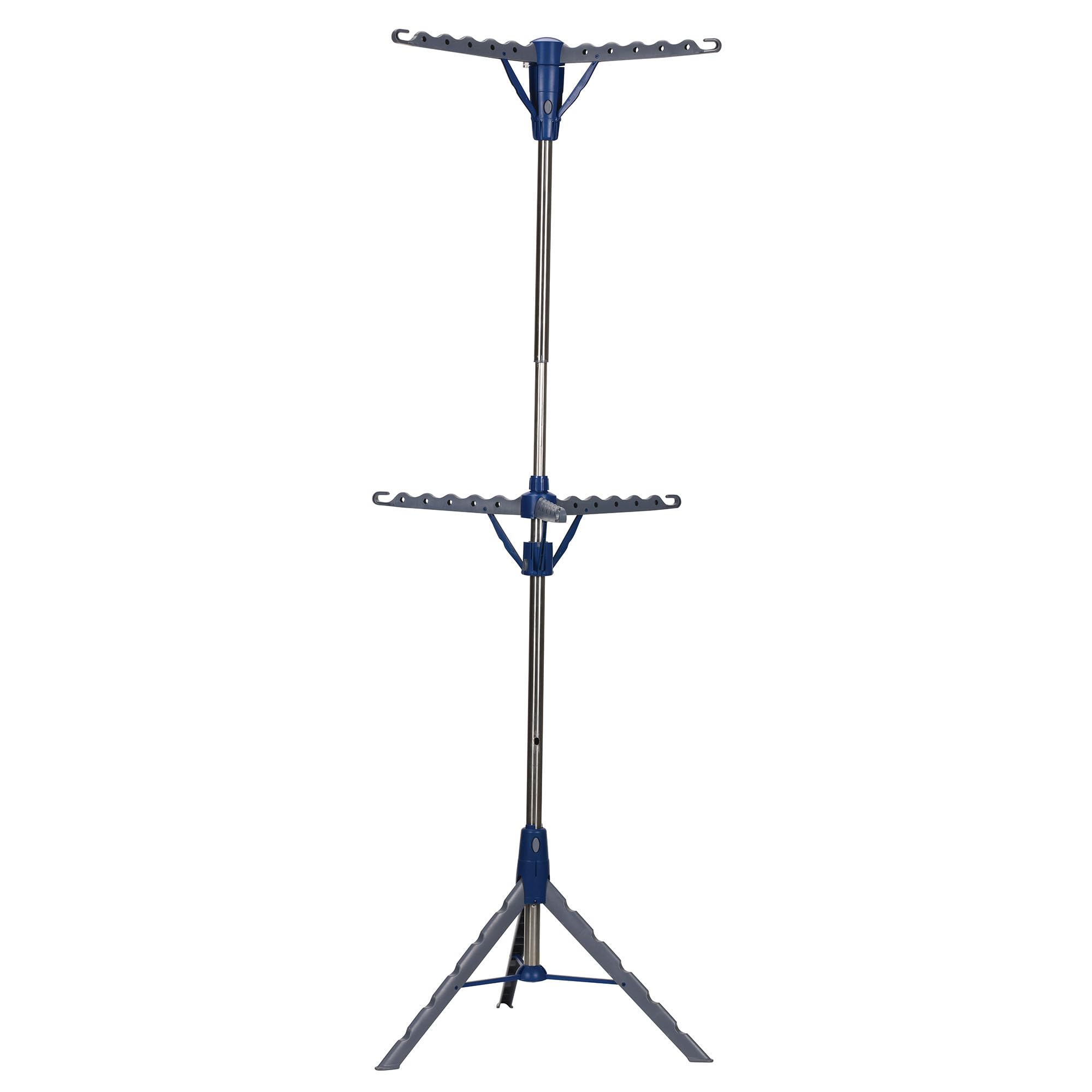 Household Essentials tripod front view showing compact footprint and capacity