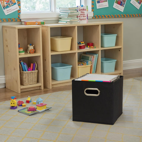 Household Essentials bin holding books and toys to show versatile organization