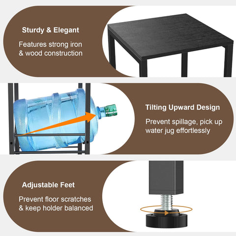 Housolution adjustable feet protecting floor and leveling on uneven surfaces