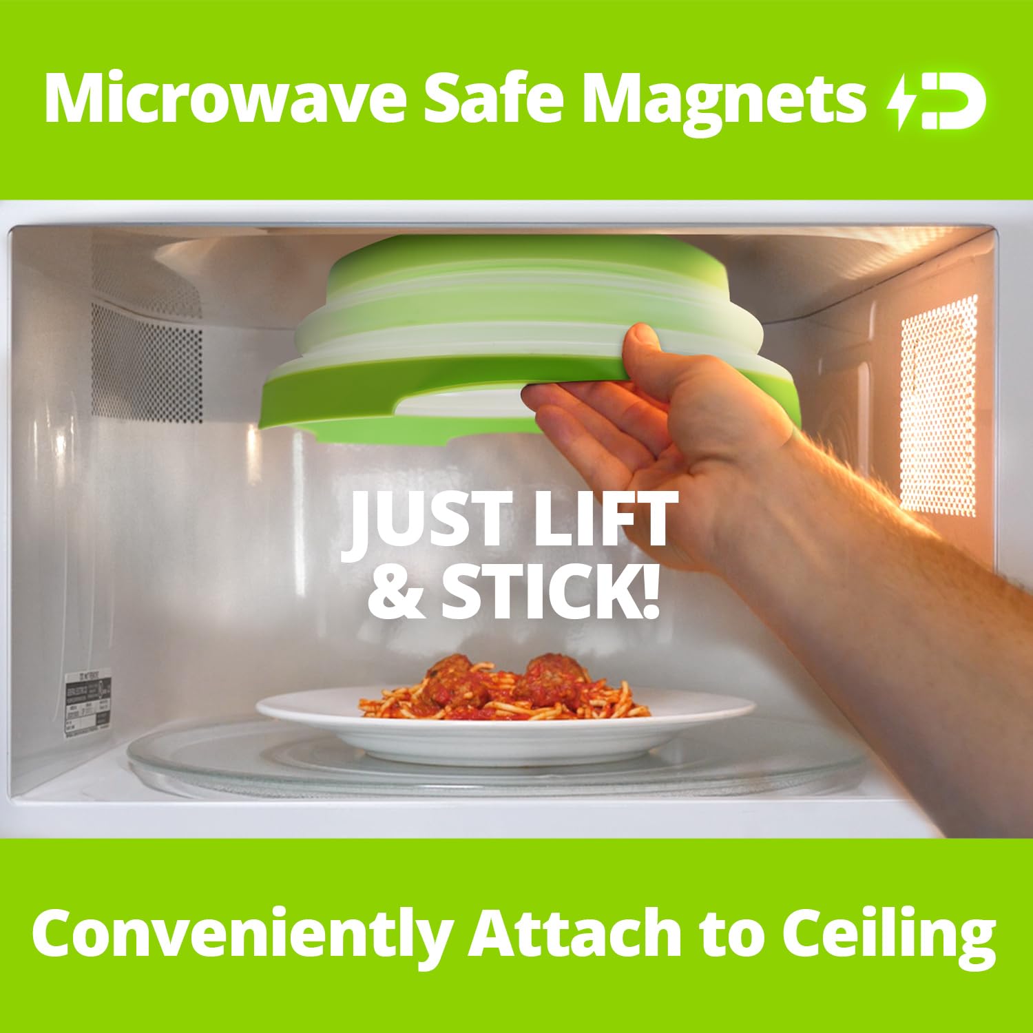 HOVER COVER collapsed profile saving cabinet space benefit
