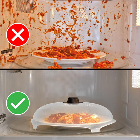 HOVER COVER magnet underside display confirming secure ceiling attachment for tidy storage