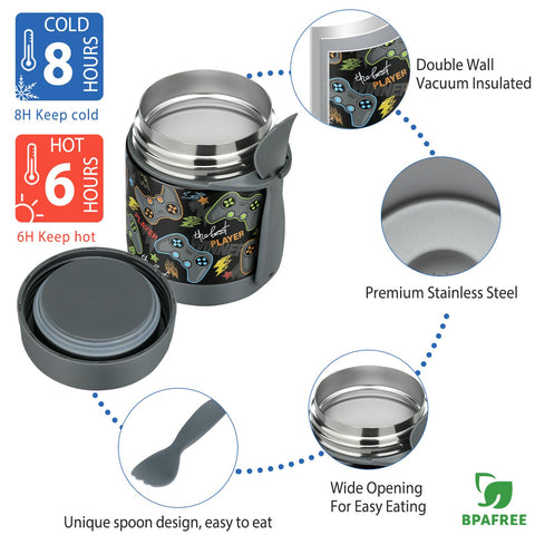 Howeemo bento compartment detail highlighting sealed lids to keep foods separate