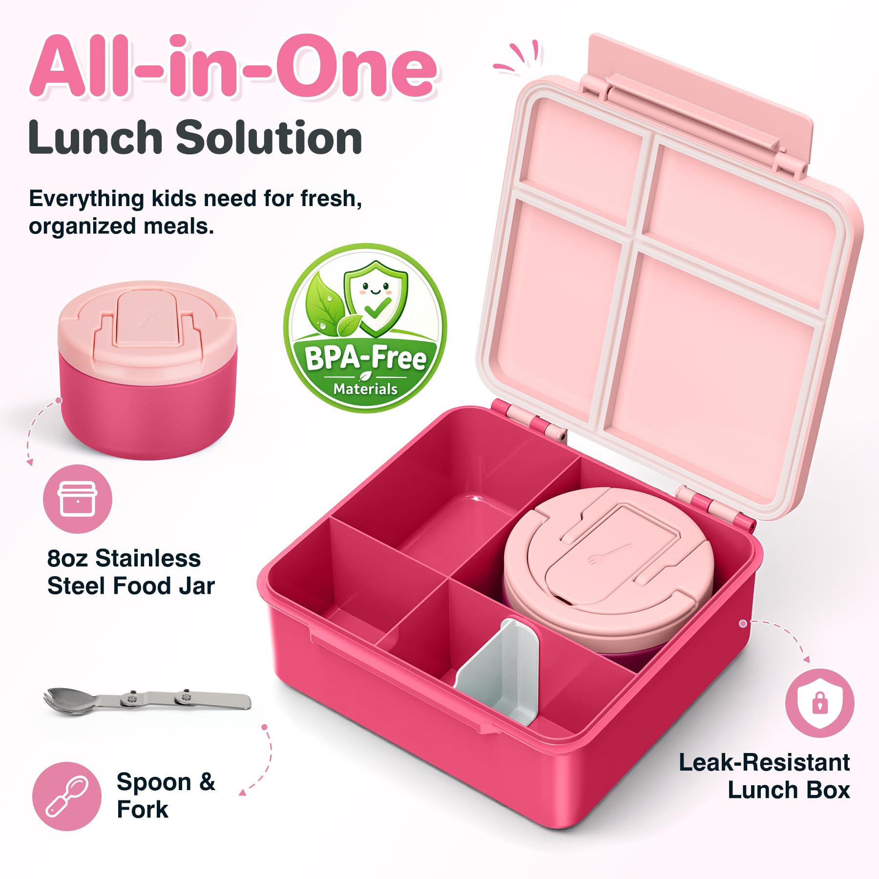 Howeemo open top view showing four compartments and organized packing benefit