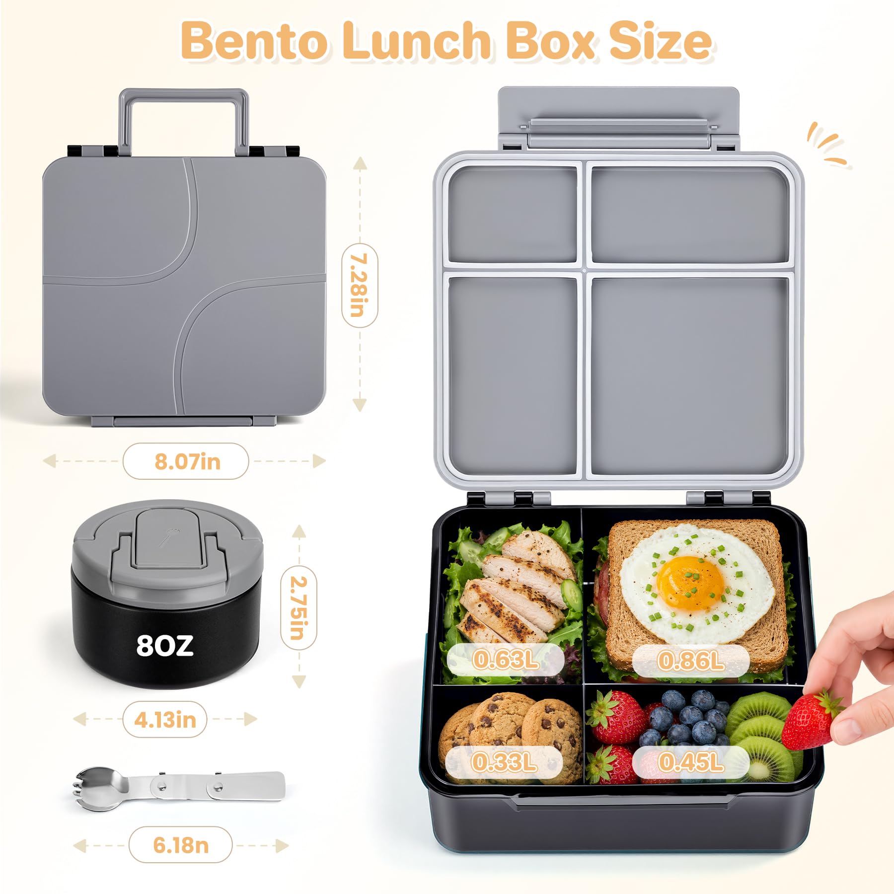 Howeemo in-use at school lunch table demonstrating convenience for kids