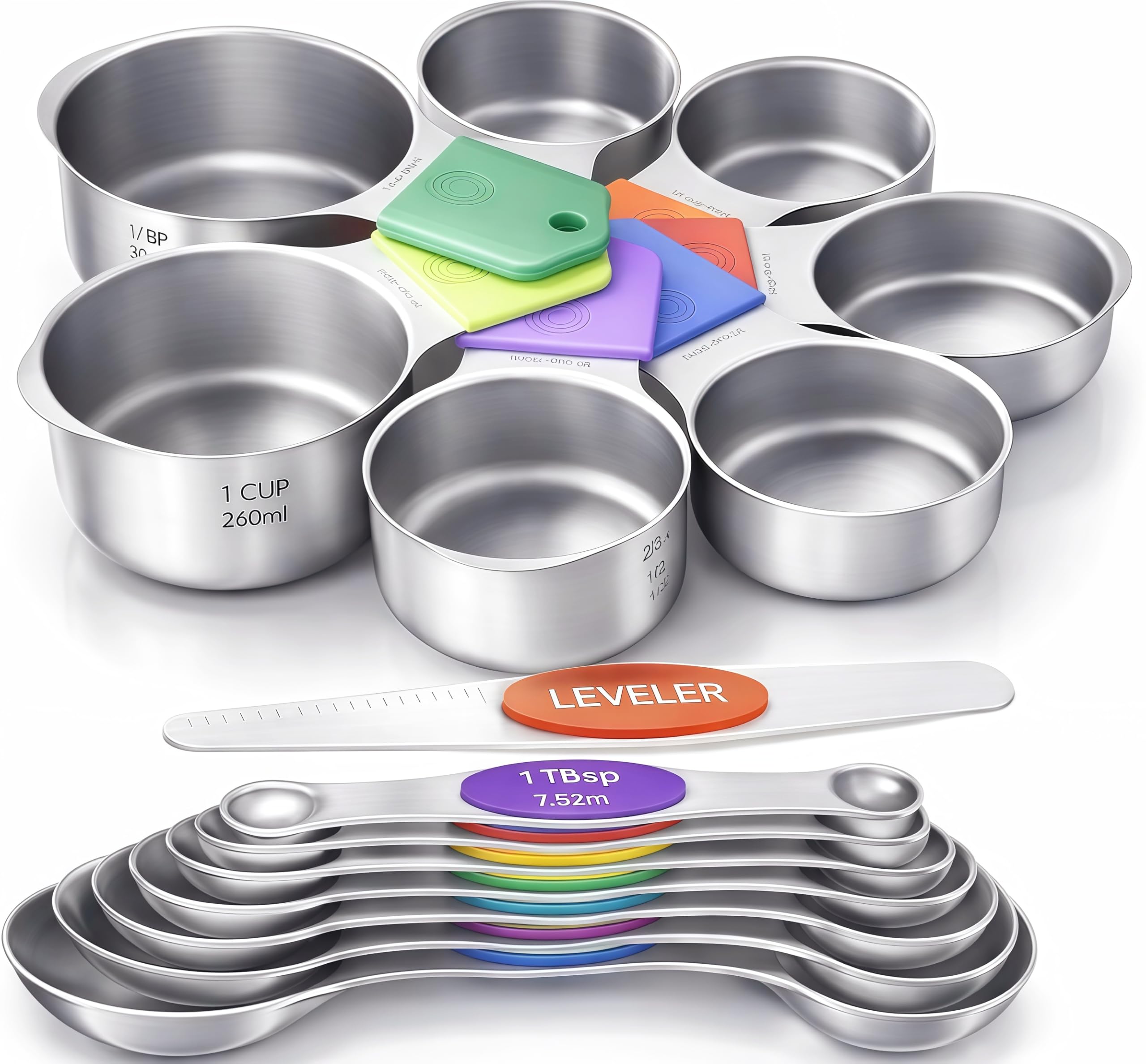 HOWGOODY front packaging showing full 18-piece set and colors for quick selection