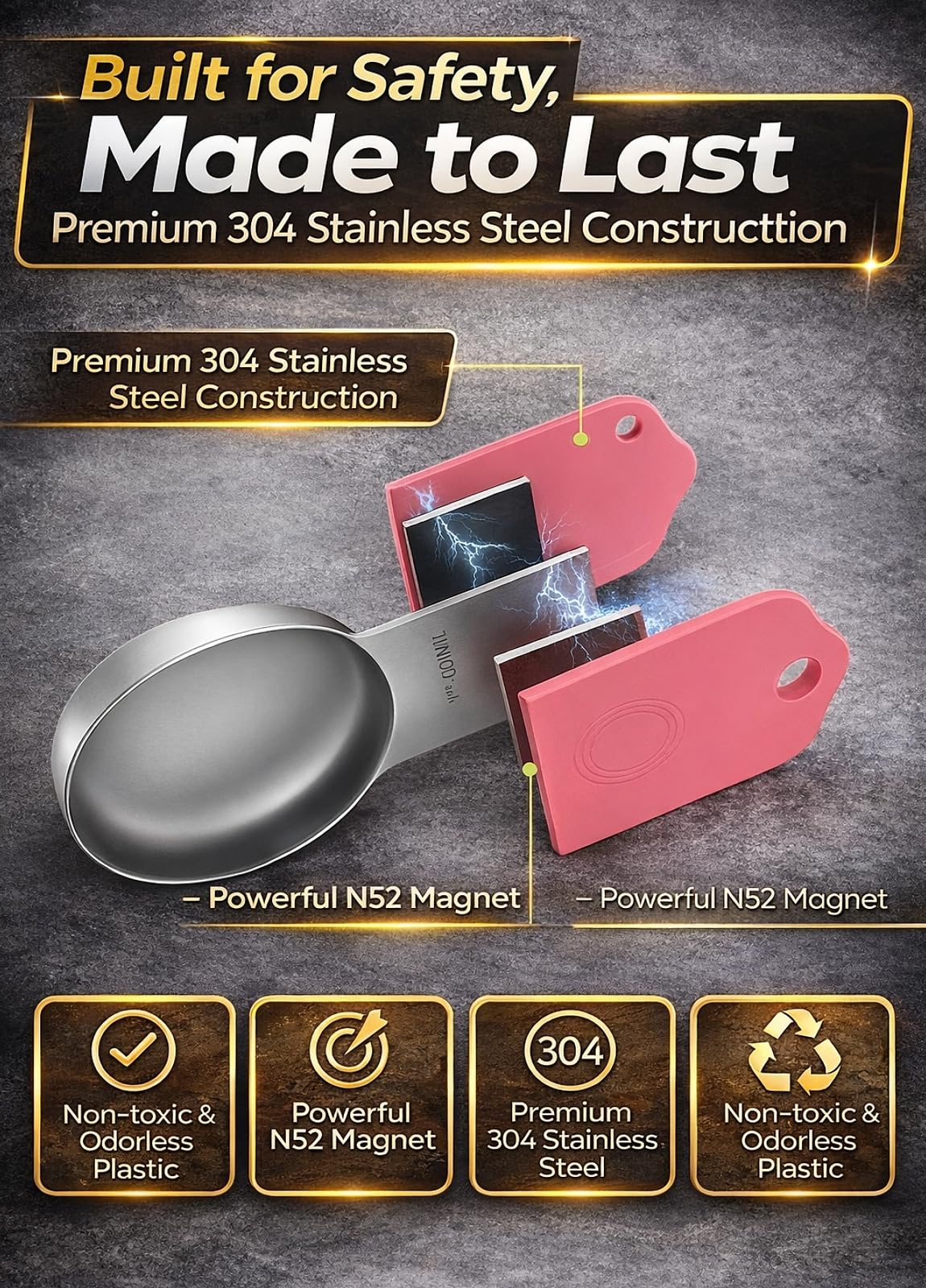 HOWGOODY lifestyle on kitchen counter showing accessibility and tidy storage benefit