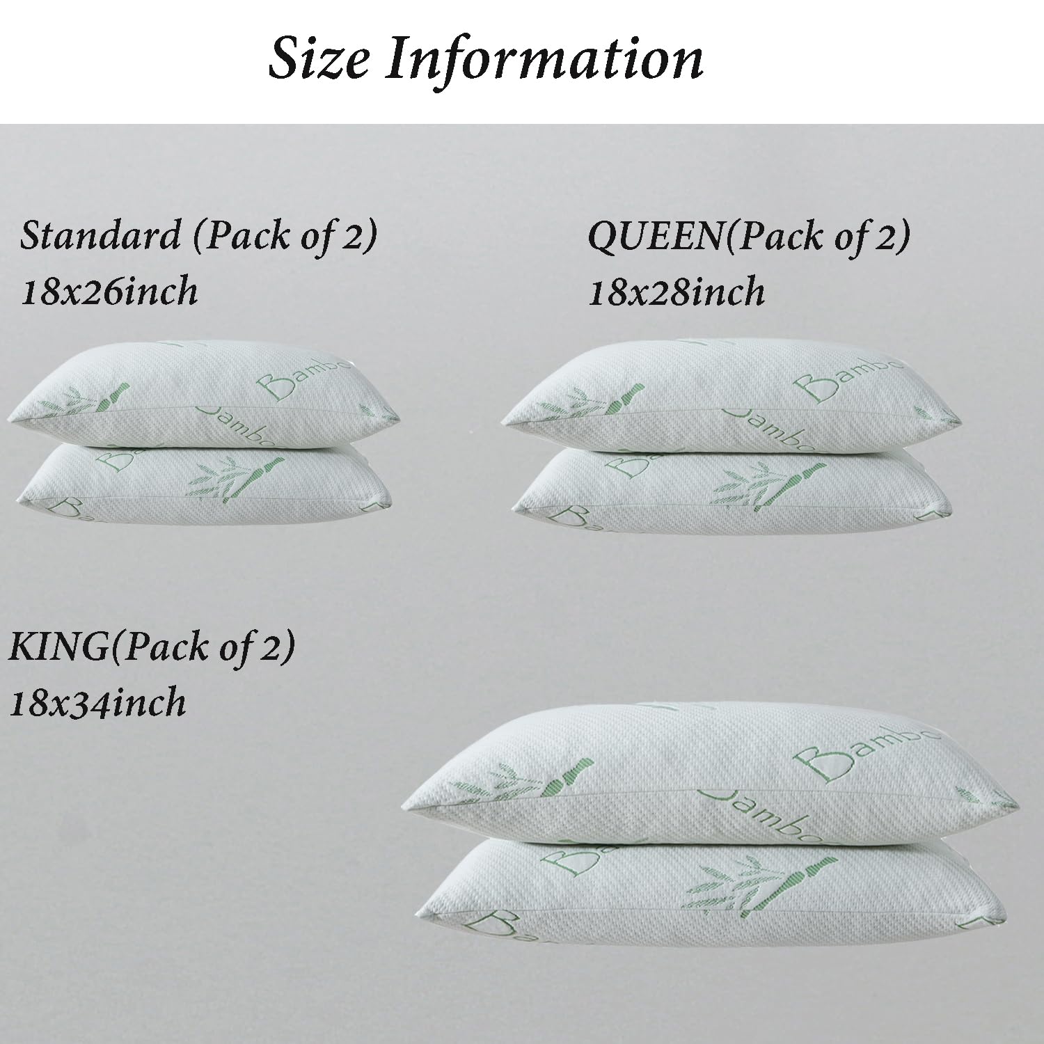 HOXXME pillow on made bed showing hotel-quality look and comfortable sleep setup