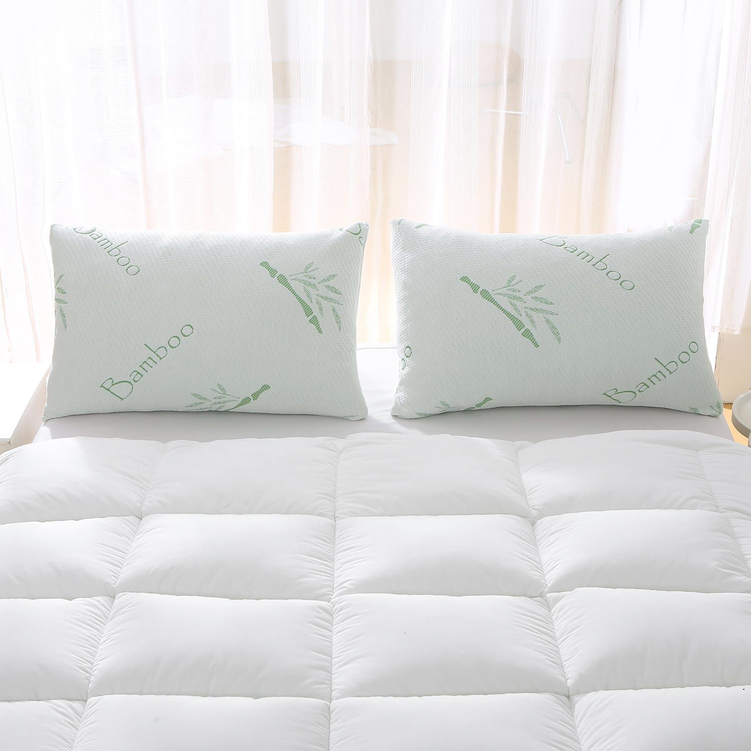 HOXXME pillow with cover unzipped highlighting washable cover and hygienic upkeep