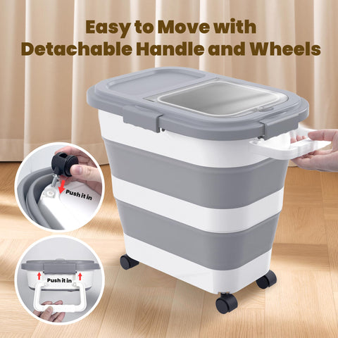 HOYTAMDAR folded low profile demonstrating space-saving storage benefit