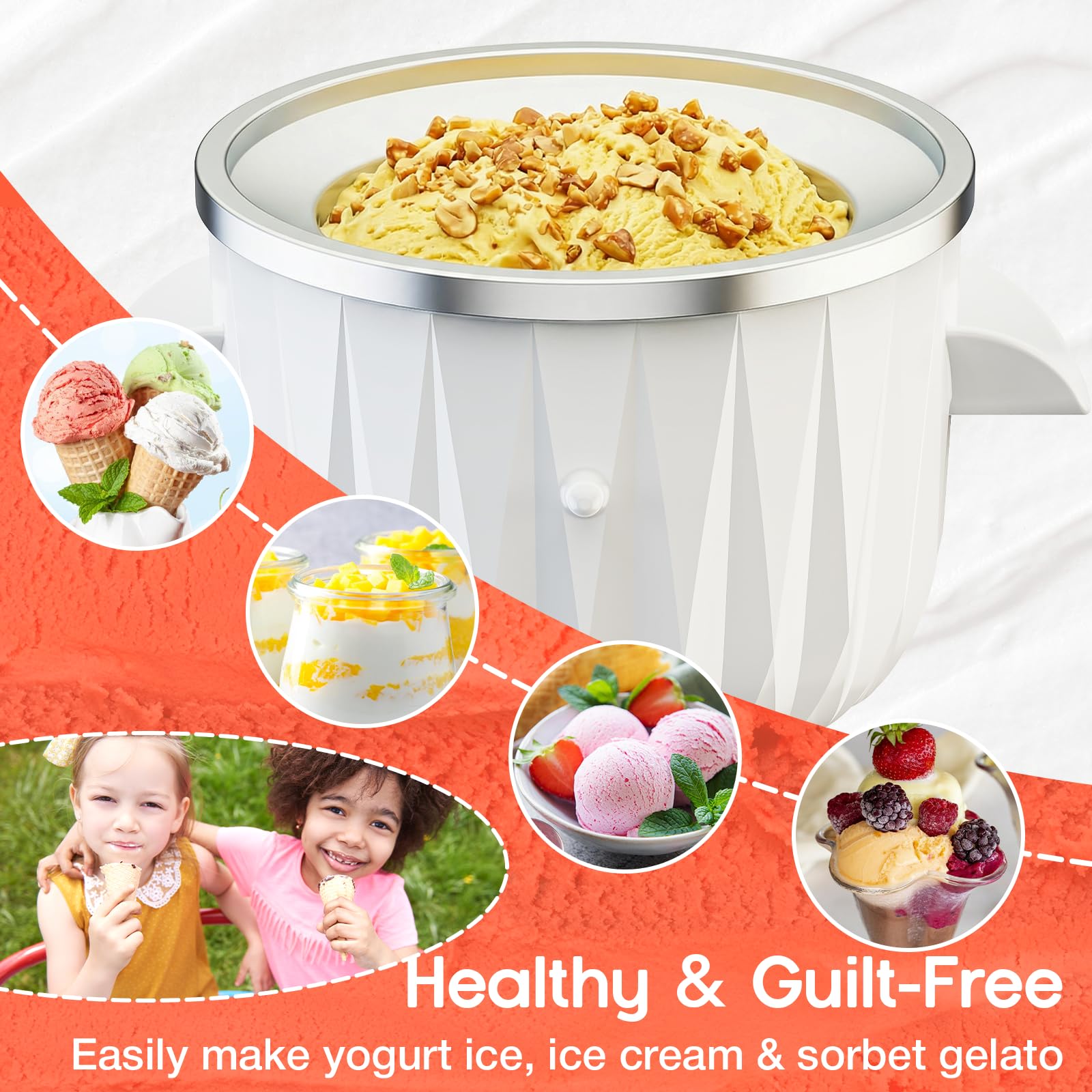 HOZODO dasher and drive assembly displayed, dishwasher-safe convenience benefit