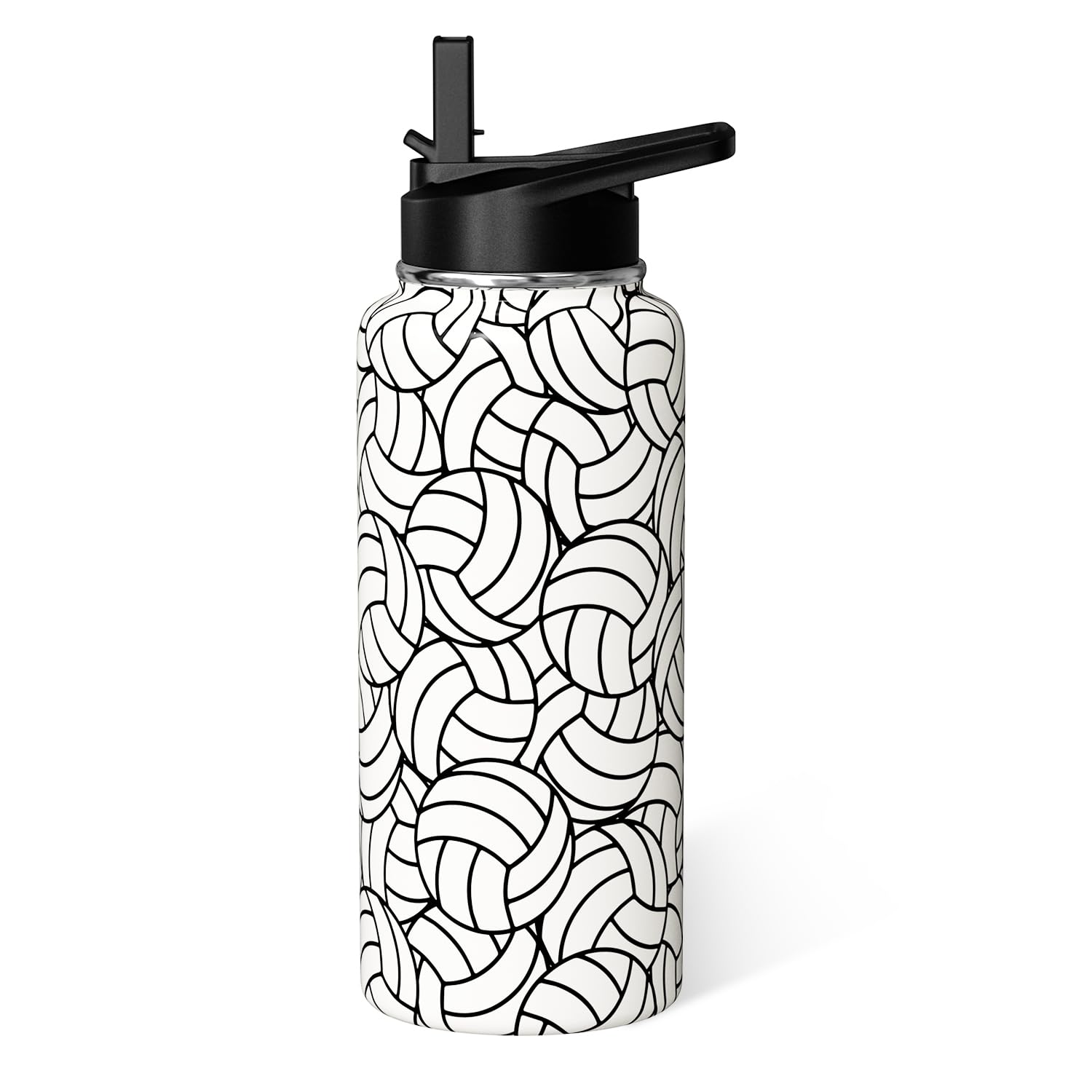 Hqhzaha front view showing volleyball print and capacity, stylish gift