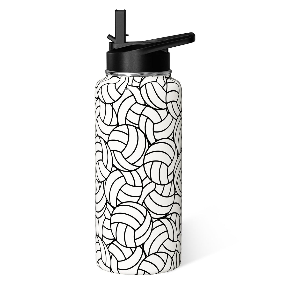 Hqhzaha front view showing volleyball print and capacity, stylish gift