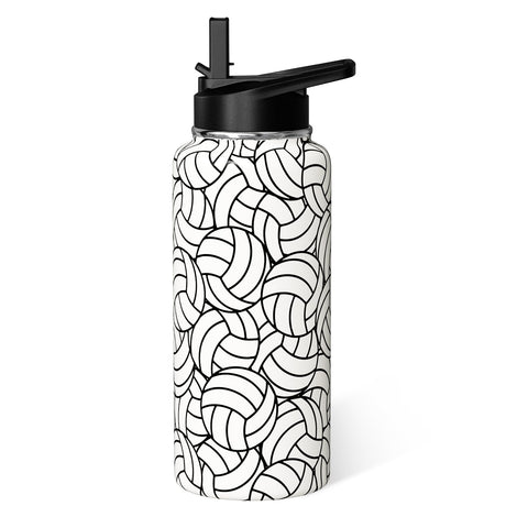 Hqhzaha front view showing volleyball print and capacity, stylish gift