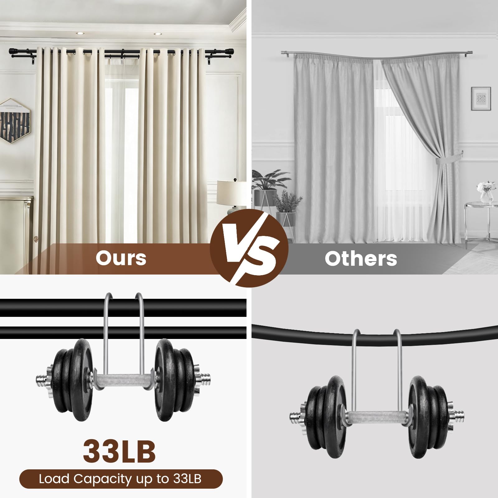 Hradecti bracket and mount detail highlighting sturdy hardware and secure wall attachment