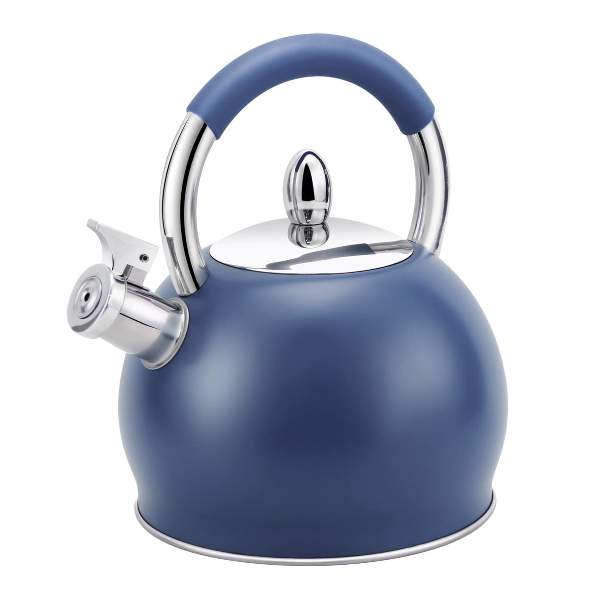 HRHongRui front view showing blue kettle and capacity, useful for family servings