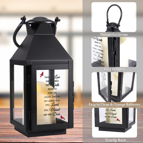 HSENYEKUM lantern next to a picture frame for scale and display ideas