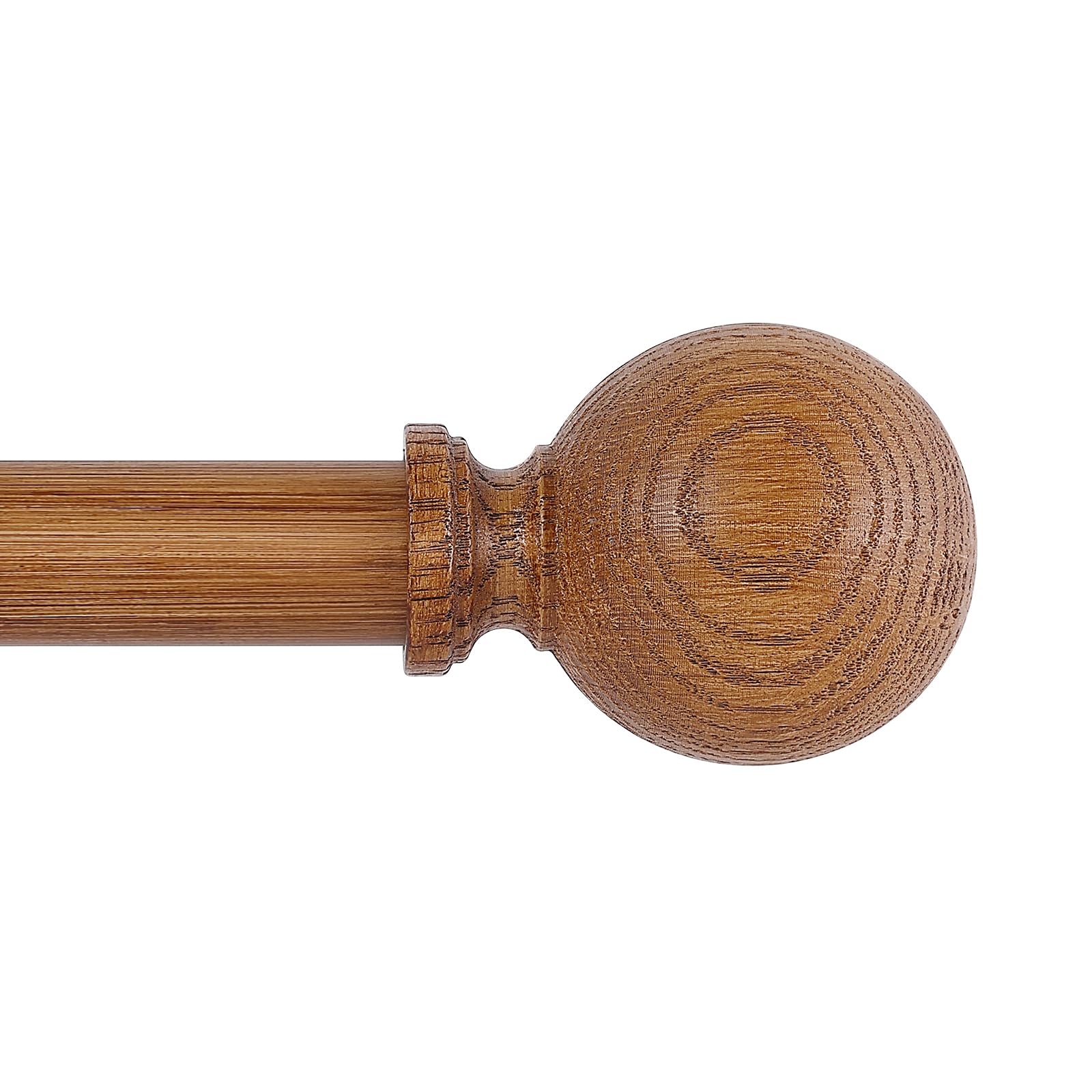 HTZON front view showing faux wood finish and farmhouse appeal for warm decor