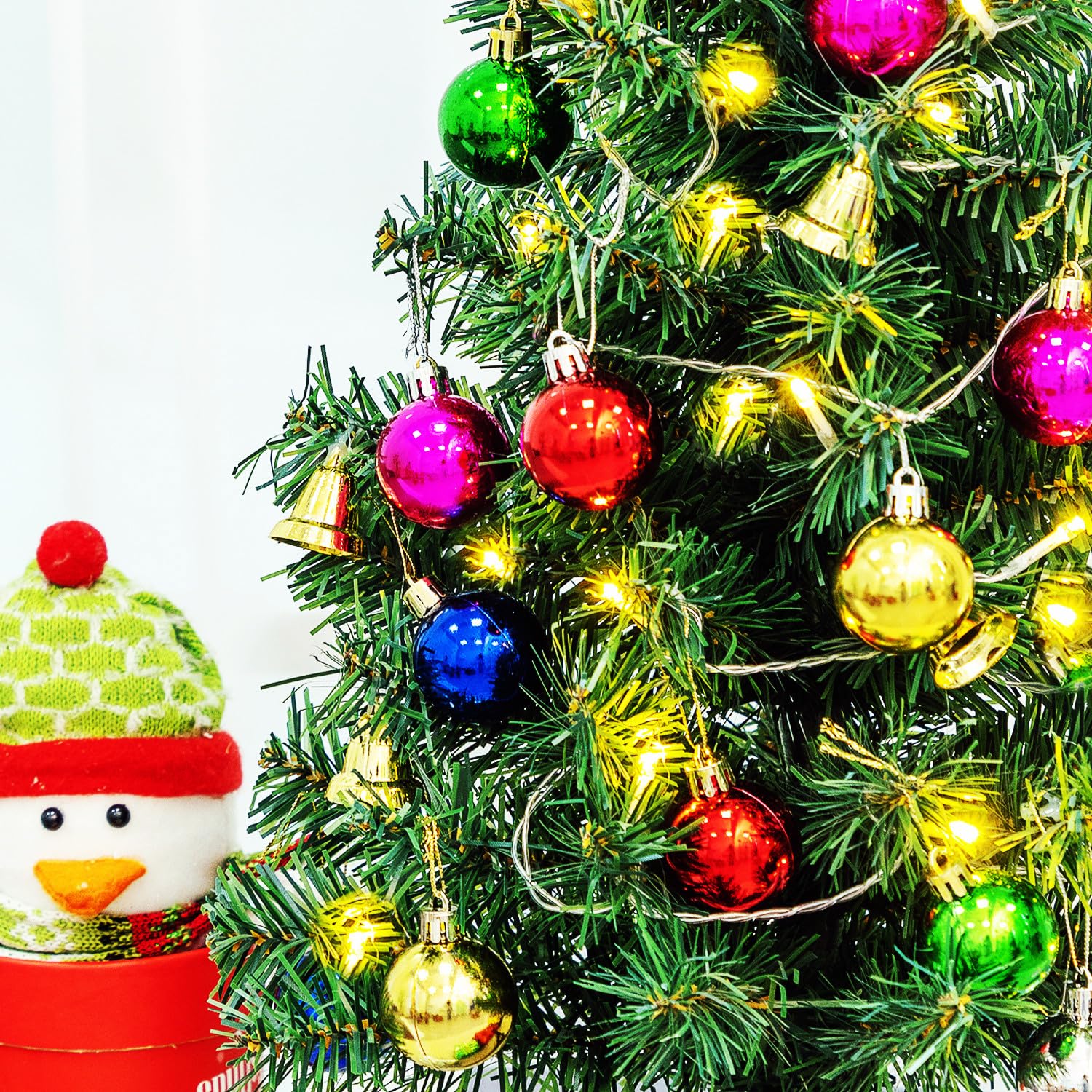 HUAERYOUYUE assortment of 20 miniature ornaments ready to personalize the tree