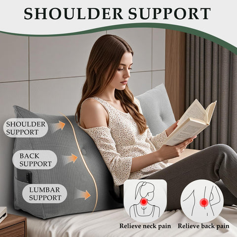 Huatean Home side pocket detail holding remote and phone for organized convenience