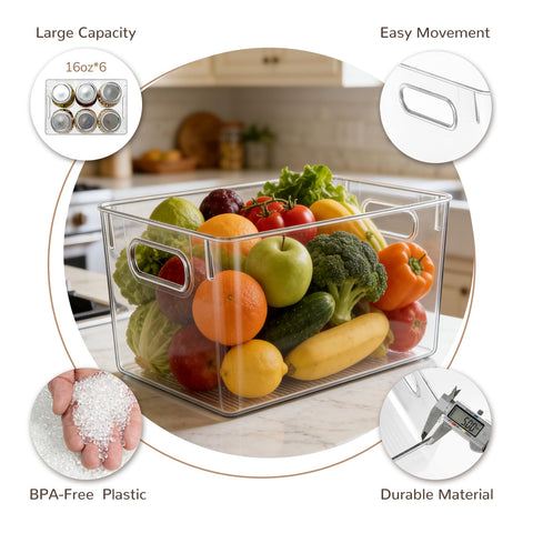 Hudgan nested large bins saving space when stored and organized