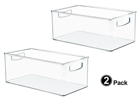Hudgan side profile highlighting straight sides for maximum shelf use
