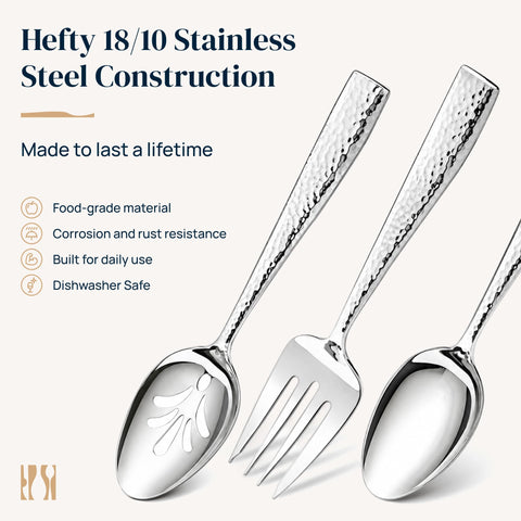 Hudson Essentials hammered handle close-up highlighting grip and durability