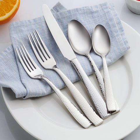 Hudson Essentials arranged forks top view demonstrating uniform pattern