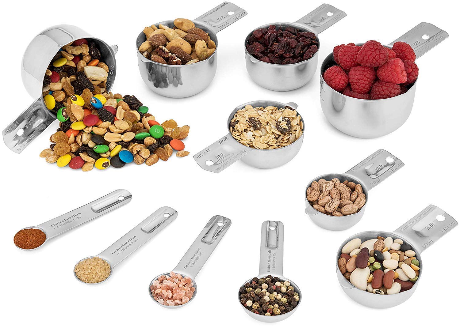 Hudson Essentials handle with stamped measurements visible for quick, accurate readings