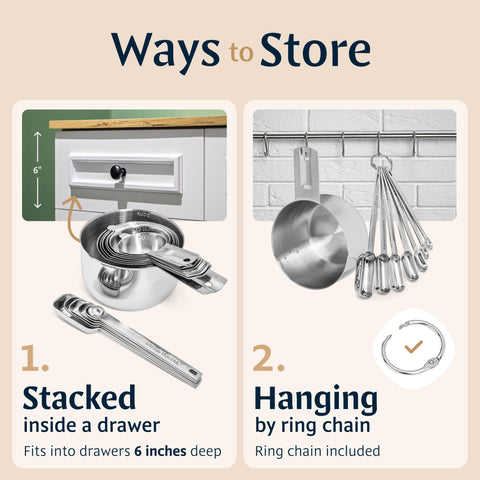 Hudson Essentials set organized in a kitchen drawer for tidy storage