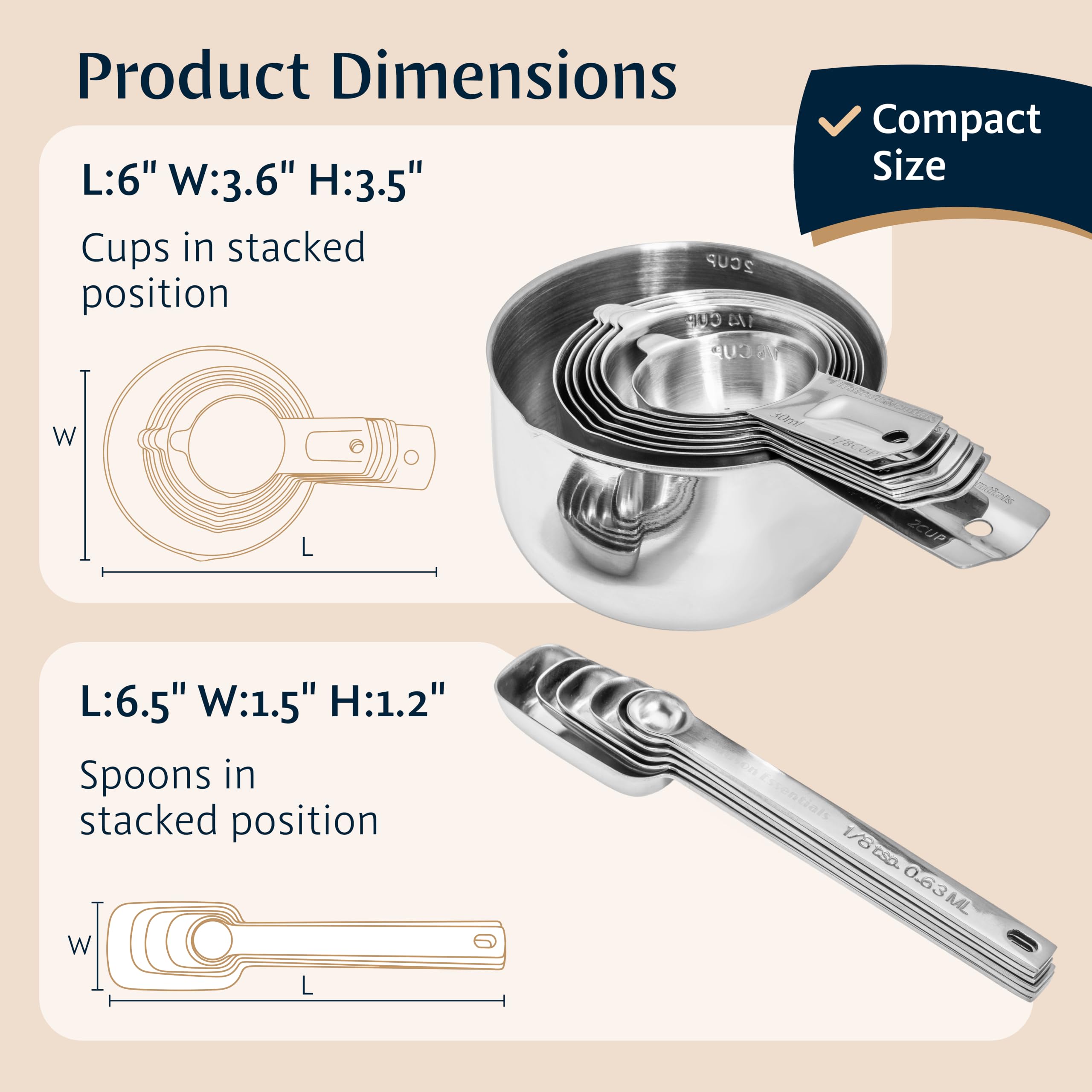 Hudson Essentials leveler detail demonstrating even, flat cup fills