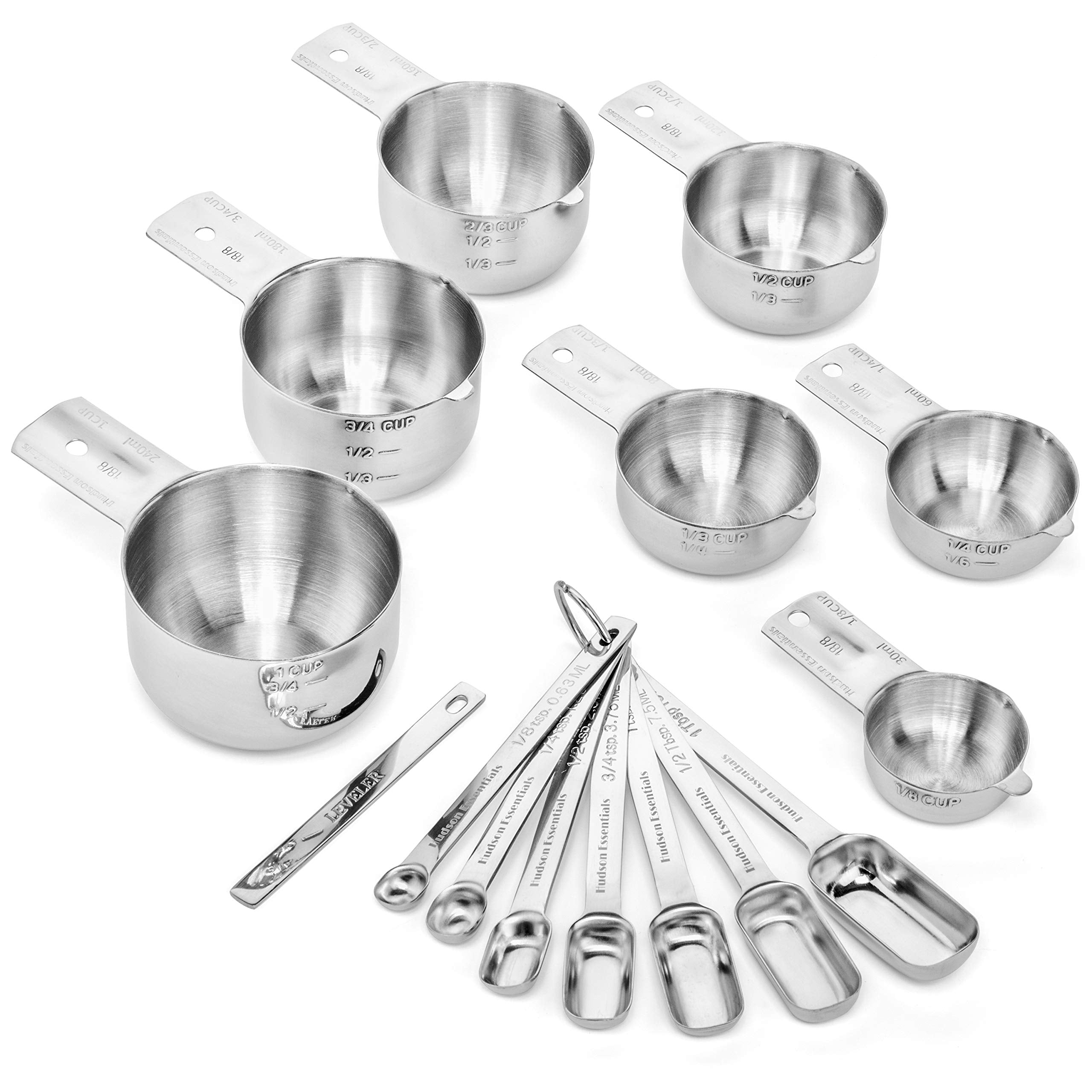 Hudson Essentials nested set in a drawer saving space and keeping kitchen organized