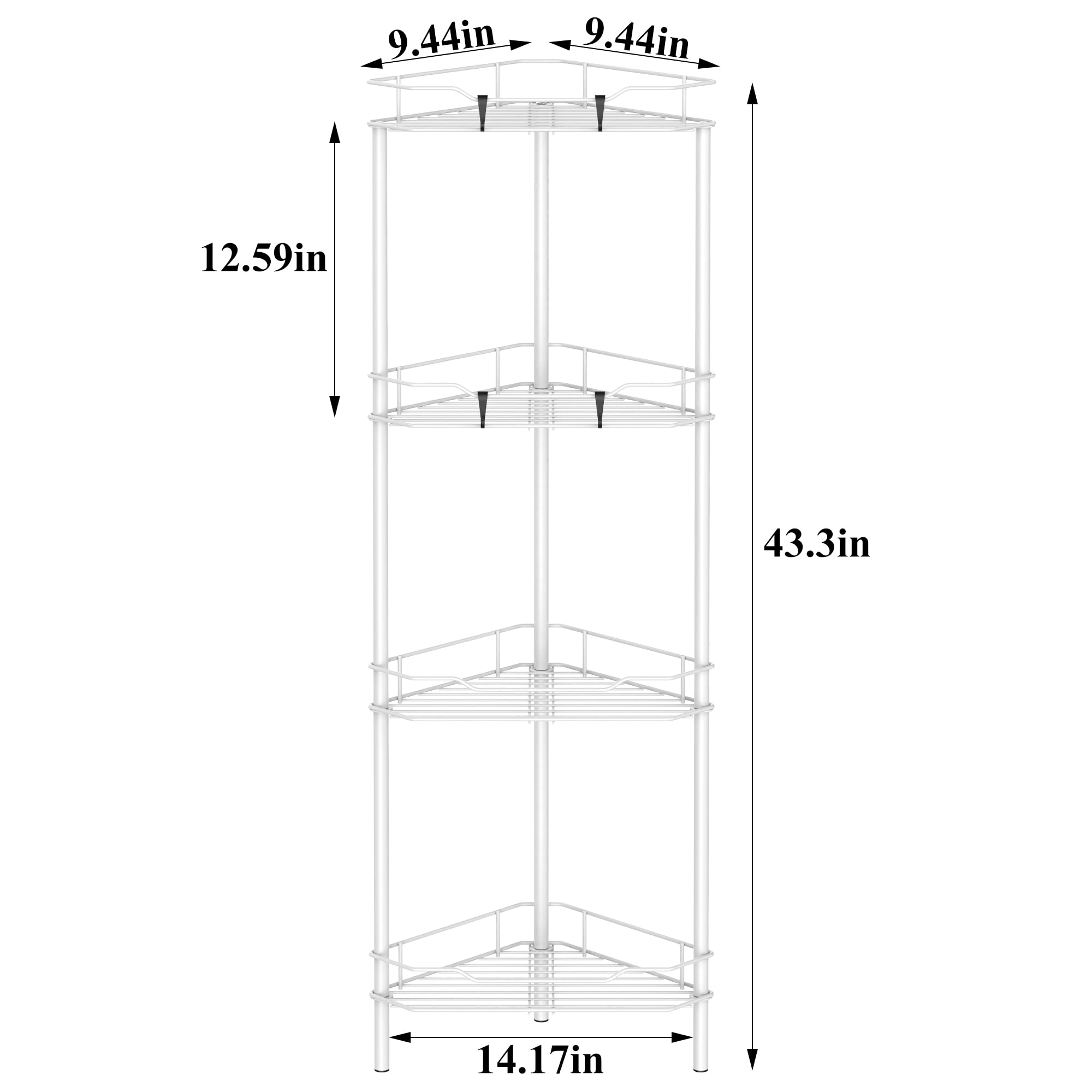 HuggieGems assembled caddy with hardware showing easy assembly benefit