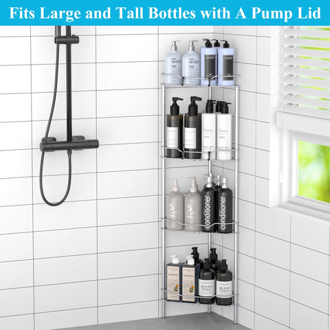 HuggieGems slotted shelf closeup for fast drainage and cleaner shelves benefit