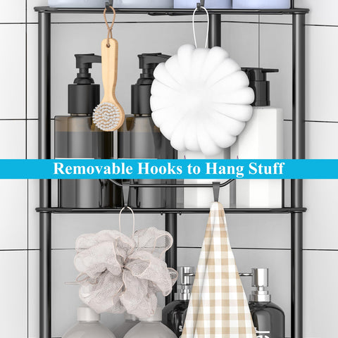 HuggieGems top shelf detail holding daily essentials for easy reach