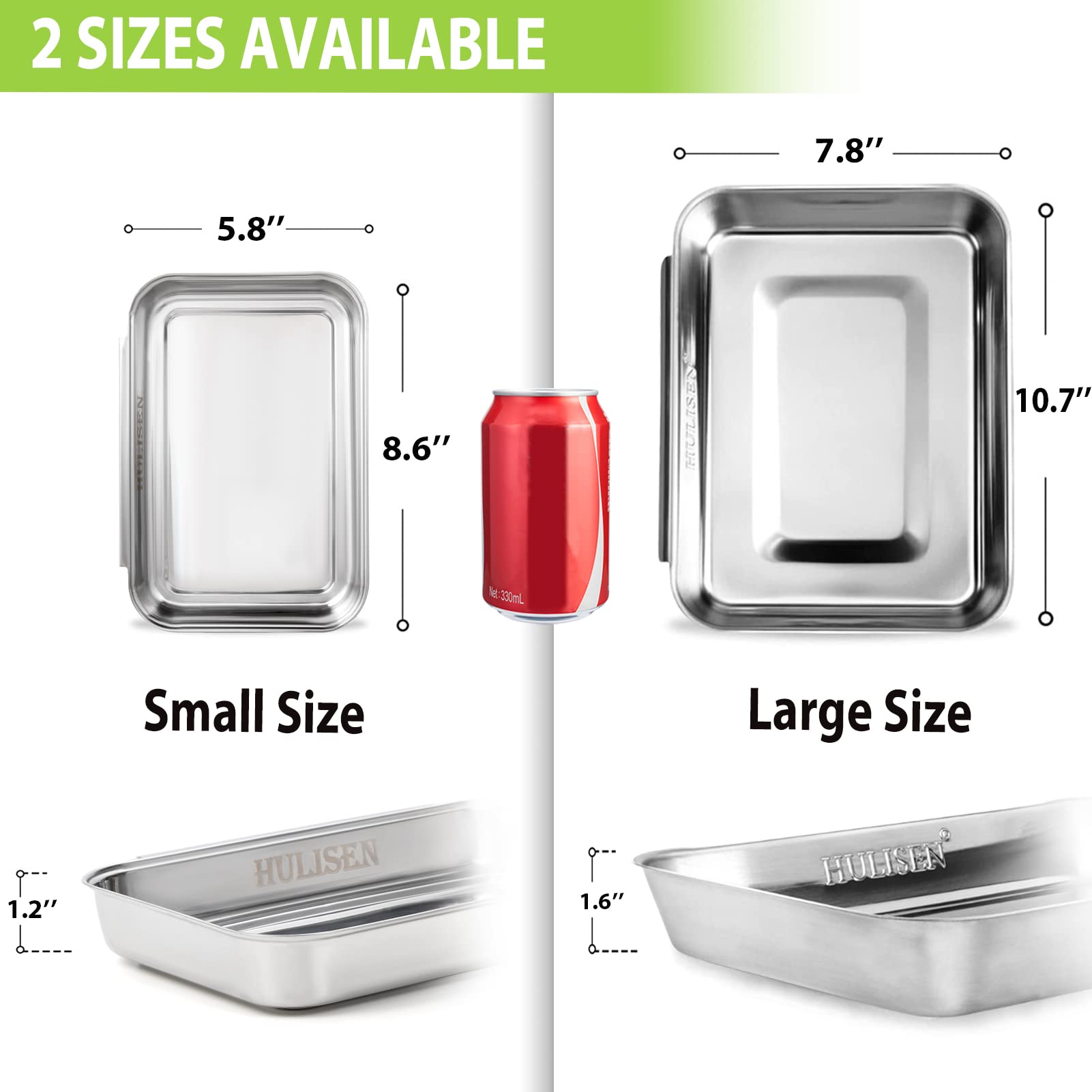HULISEN three trays stacked showing compact storage and space-saving benefit