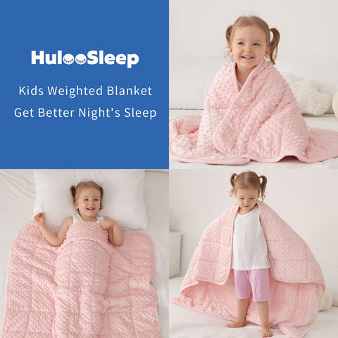 Huloo Sleep blanket spread on a twin bed offering all-season warmth