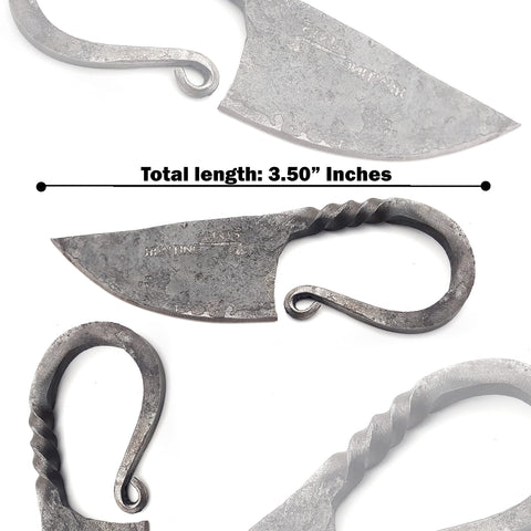 HUNTING HUNTS cutter tucked in camping kit illustrating portability and outdoor use