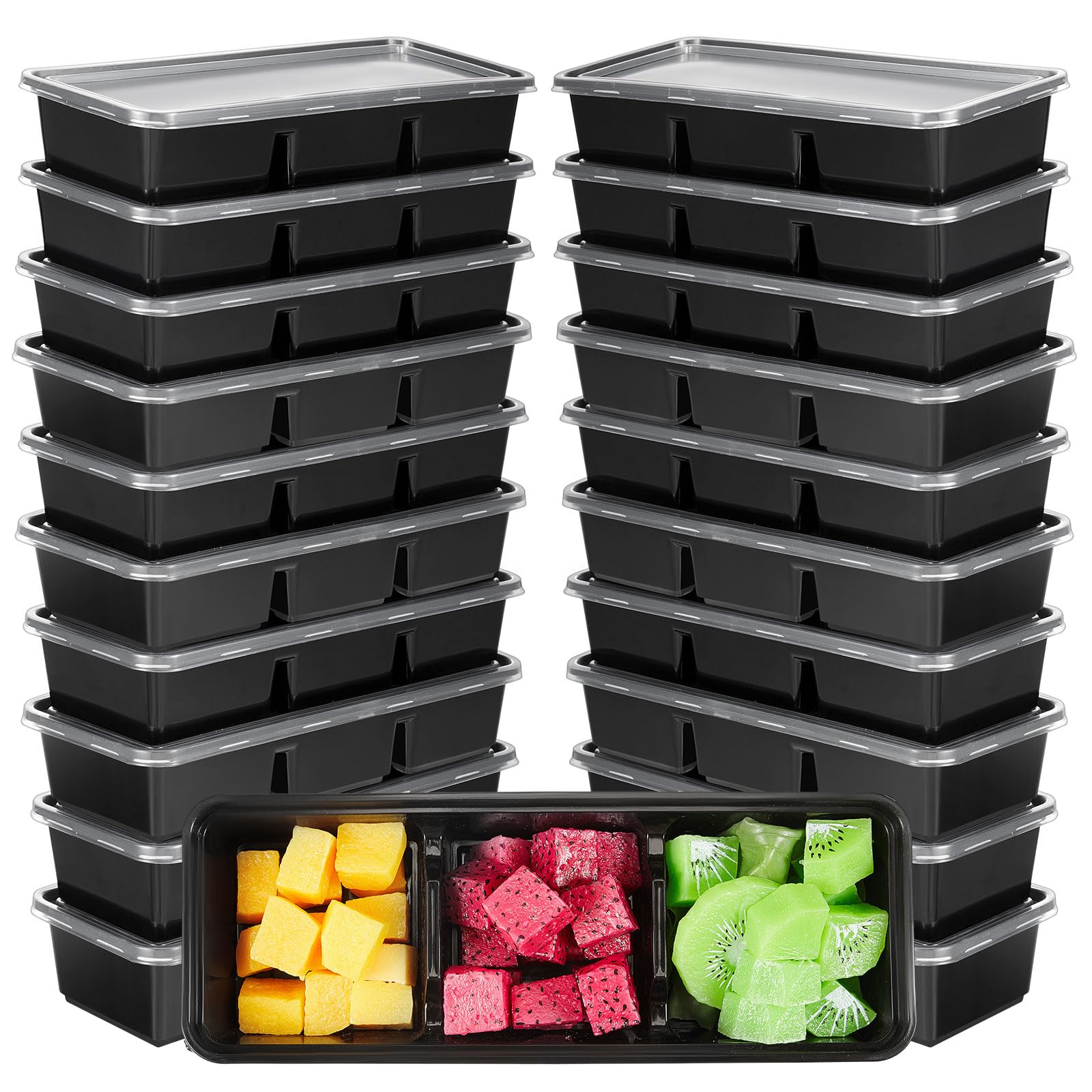 Hushee front view of 50-pack containers showing bulk supply and convenience
